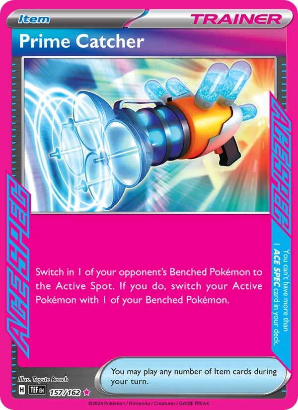 Prime Catcher Temporal Forces 157/162