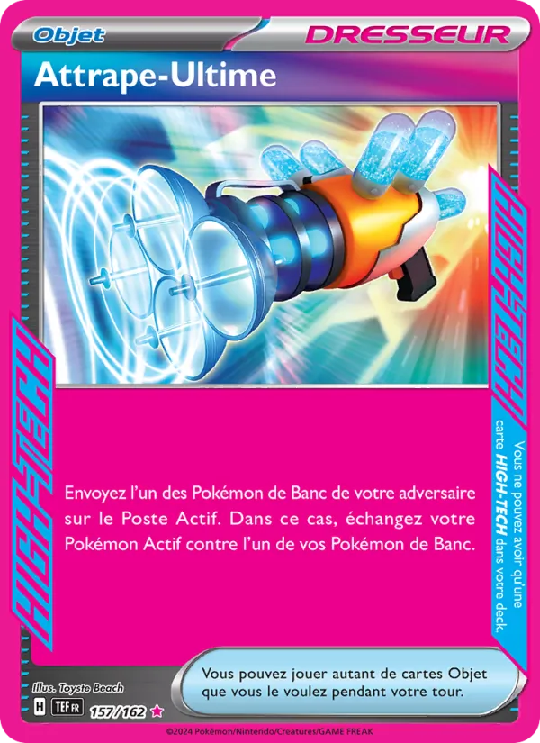 Attrape-Ultime Forces Temporelles 157/162