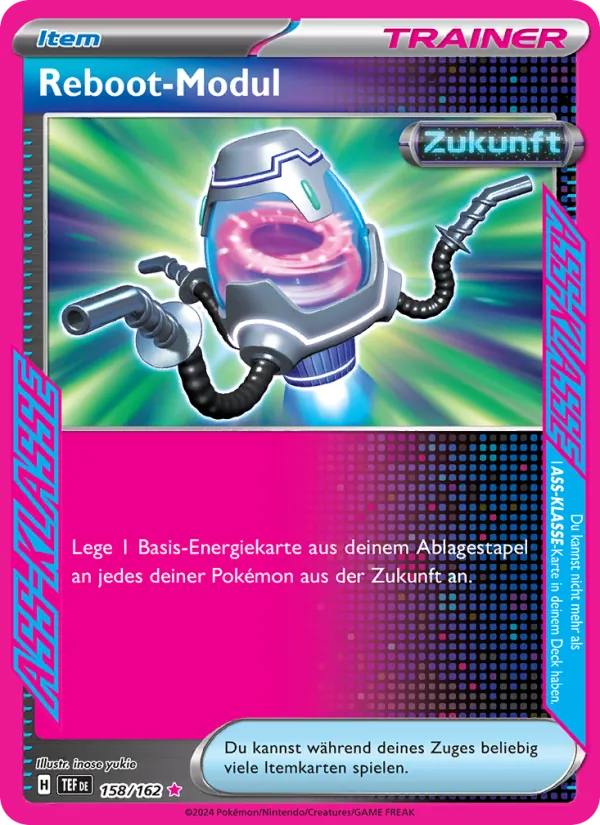 Reboot-Modul Gewalten der Zeit 158/162