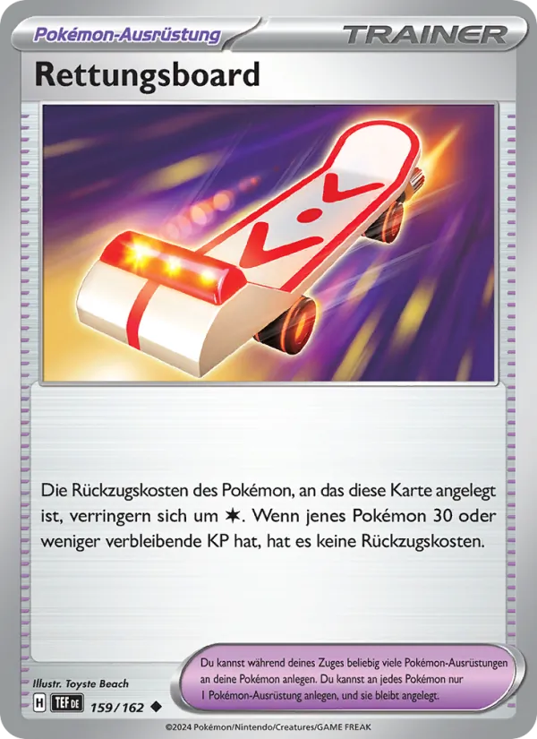 Rettungsboard Gewalten der Zeit 159/162