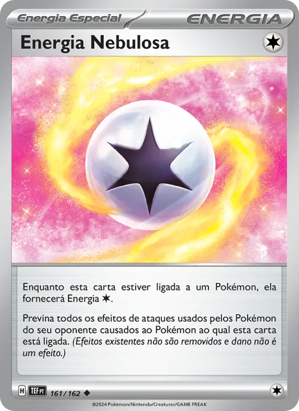 Energia Nebulosa Forças Temporais 161/162