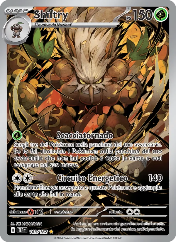 Shiftry Cronoforze 163/162