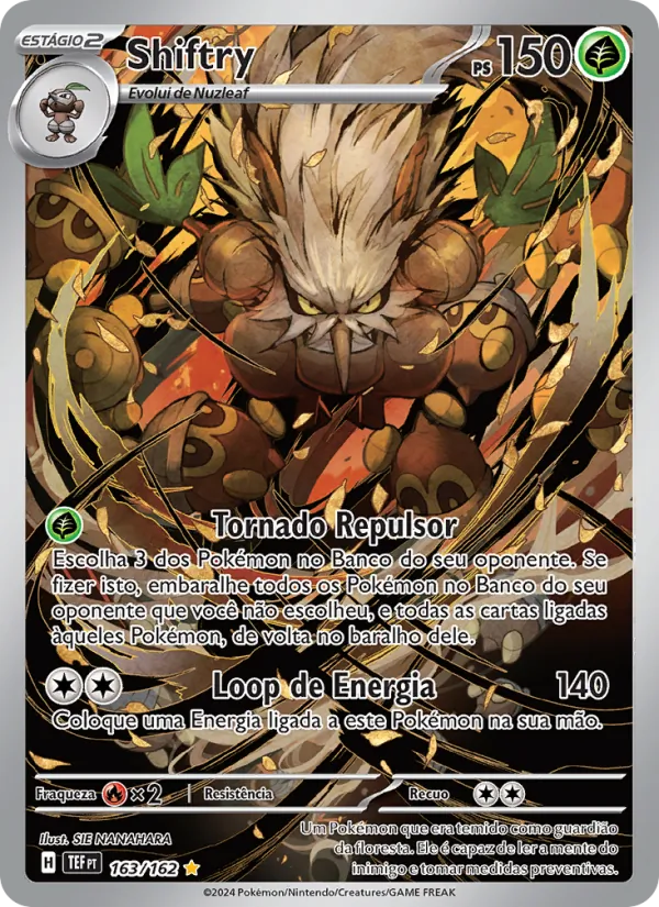 Shiftry Forças Temporais 163/162