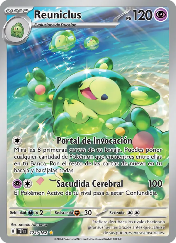 Reuniclus Fuerzas Temporales 171/162