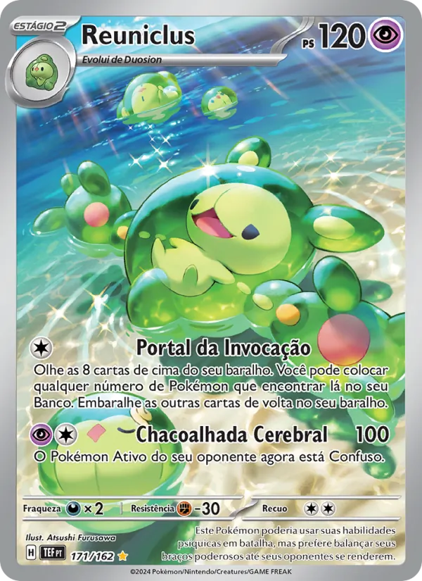 Reuniclus Forças Temporais 171/162