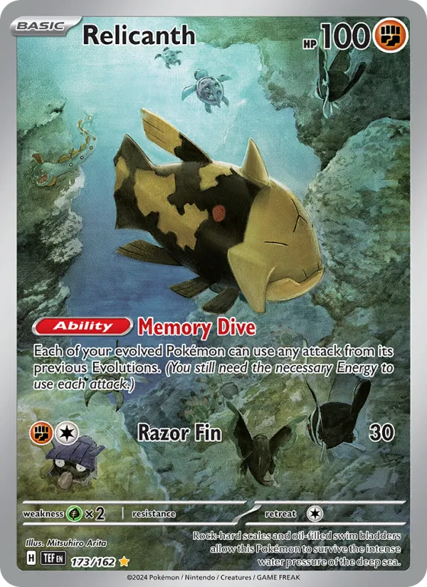 Relicanth Temporal Forces 173/162