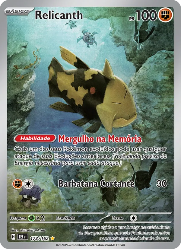 Relicanth Forças Temporais 173/162