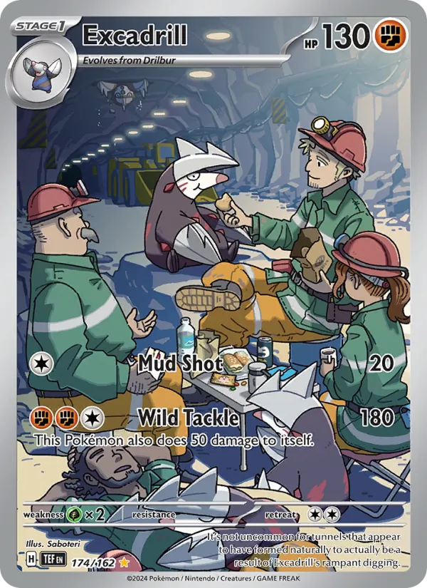 Excadrill Temporal Forces 174/162