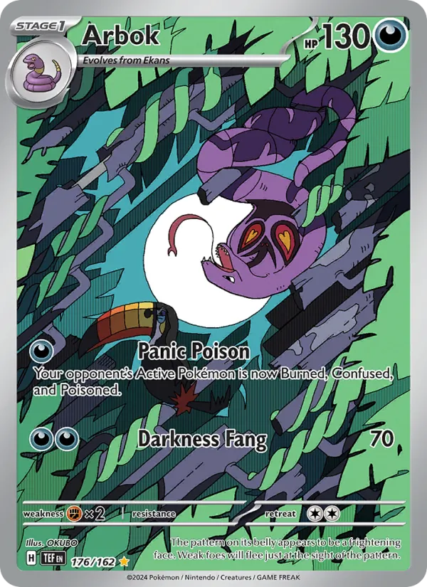 Arbok Temporal Forces 176/162