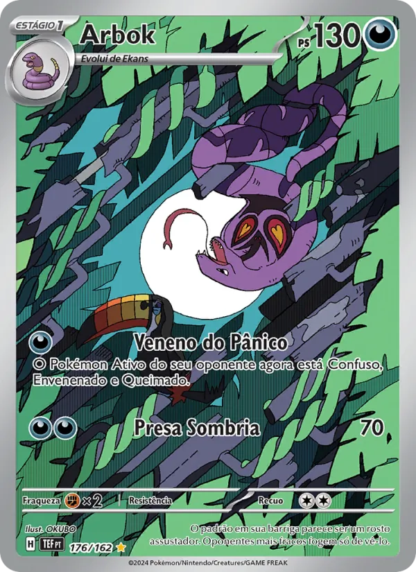 Arbok Forças Temporais 176/162
