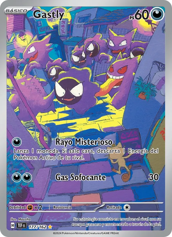 Gastly Fuerzas Temporales 177/162