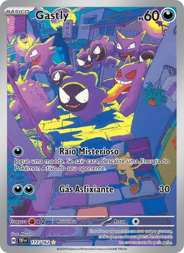 Gastly Forças Temporais 177/162