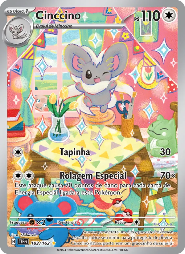 Cinccino Forças Temporais 183/162