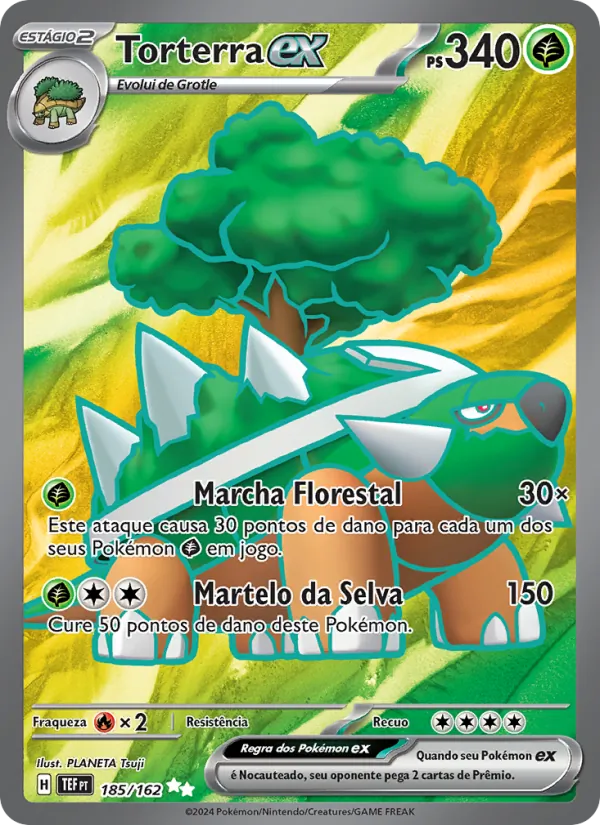 Torterra ex Forças Temporais 185/162