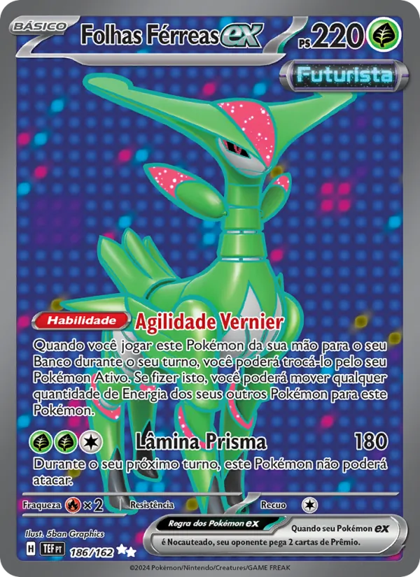 Folhas Férreas ex Forças Temporais 186/162
