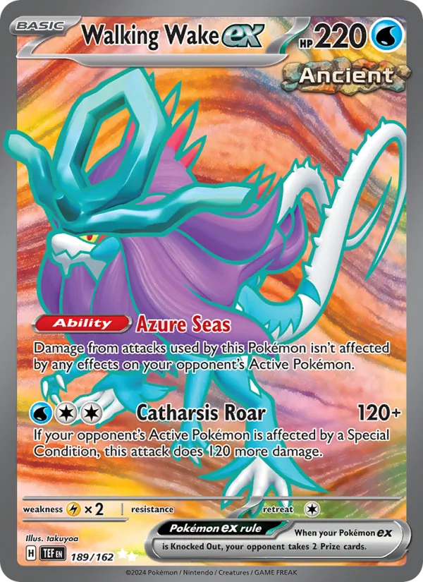 Walking Wake ex Temporal Forces 189/162