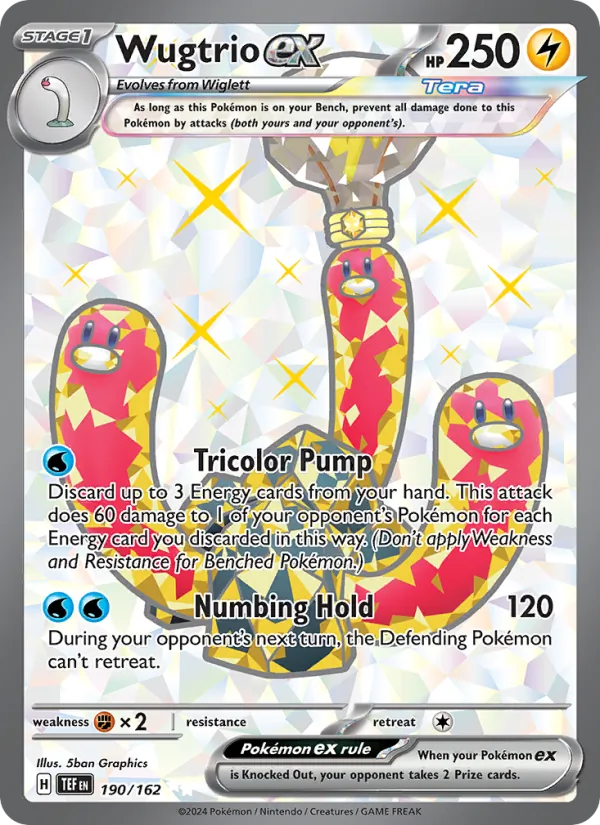 Wugtrio ex Temporal Forces 190/162