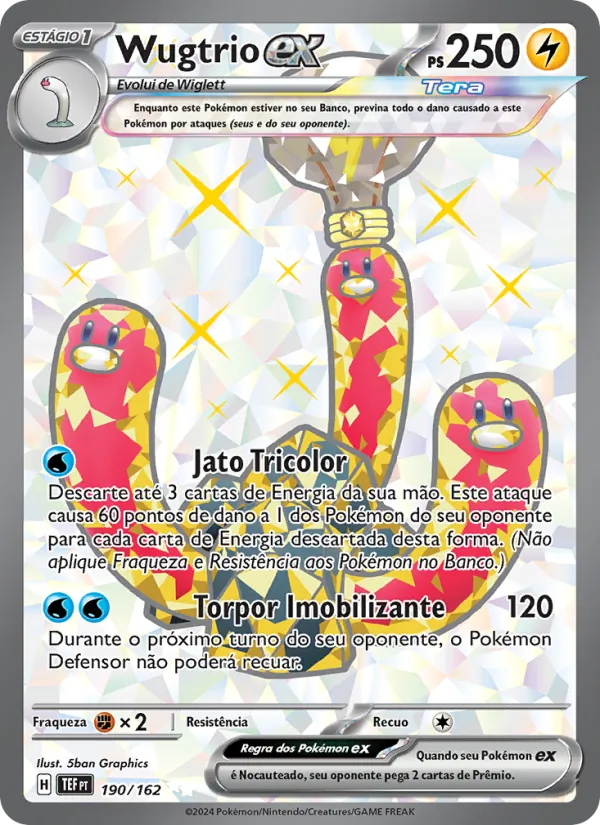 Wugtrio ex Forças Temporais 190/162
