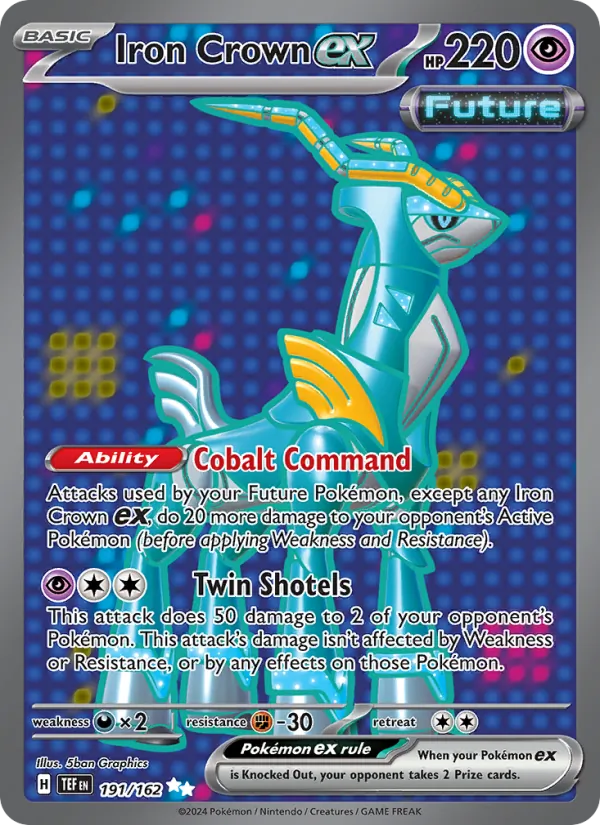 Iron Crown ex Temporal Forces 191/162