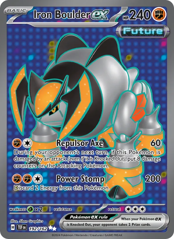 Iron Boulder ex Temporal Forces 192/162