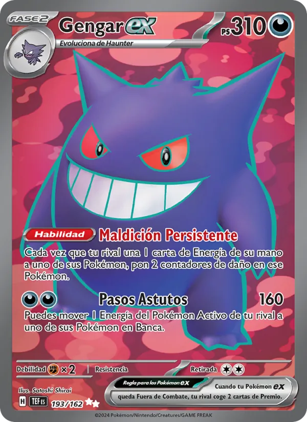 Gengar ex Fuerzas Temporales 193/162
