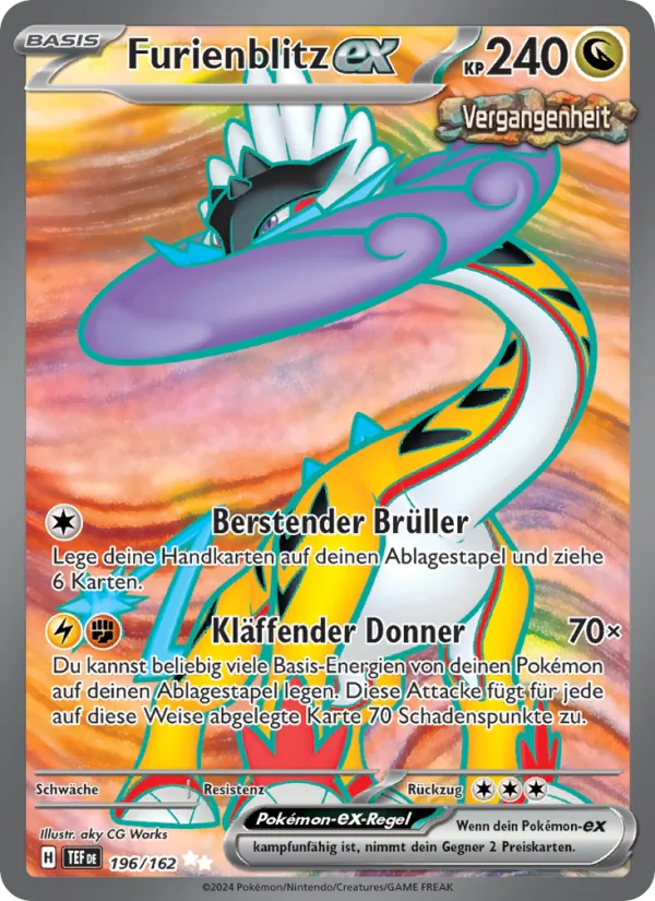 Furienblitz-ex Gewalten der Zeit 196/162