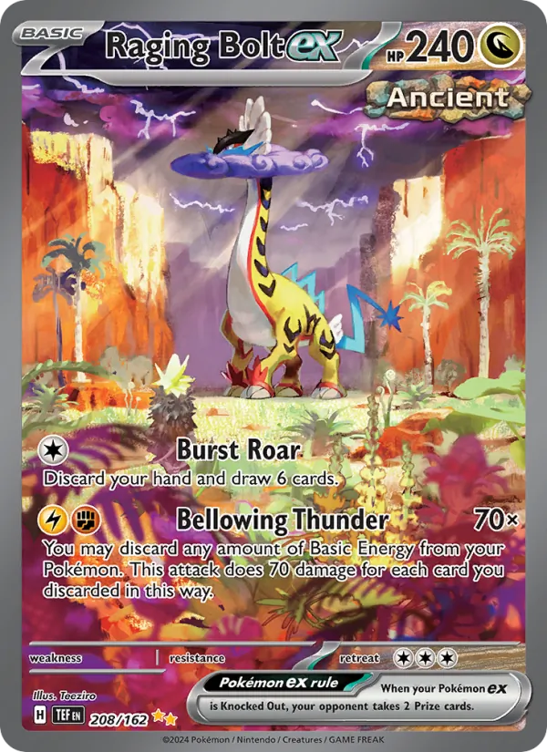 Raging Bolt ex Temporal Forces 208/162