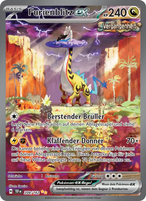 Furienblitz-ex Gewalten der Zeit 208/162
