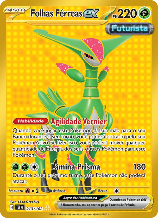 Folhas Férreas ex Forças Temporais 213/162