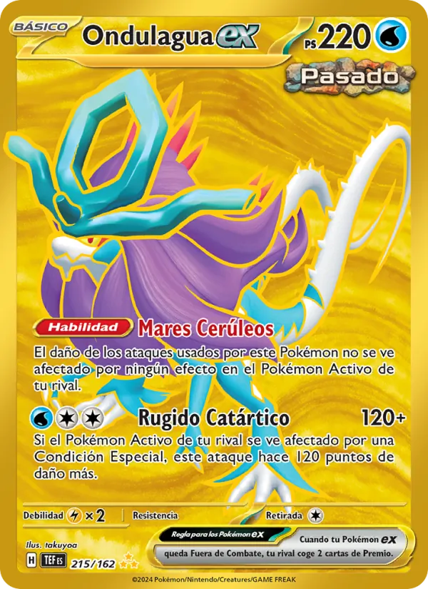 Ondulagua ex Fuerzas Temporales 215/162