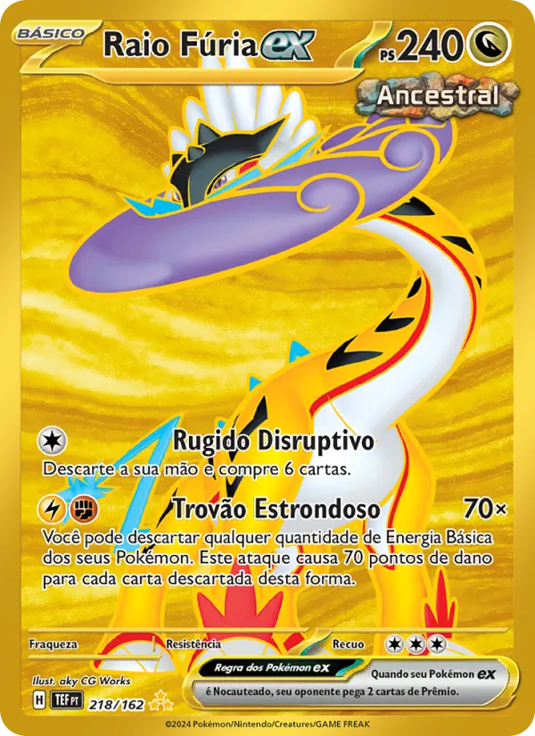 Raio Fúria ex Forças Temporais 218/162