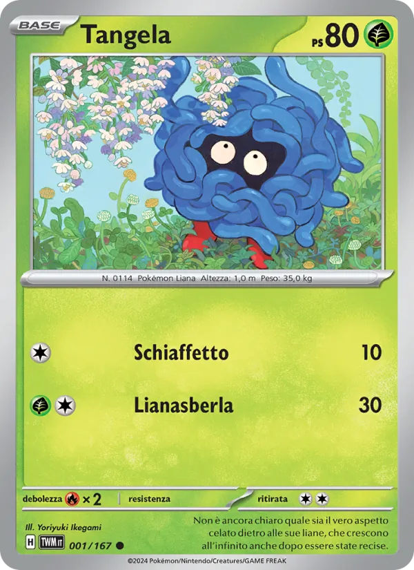 Tangela Crepuscolo Mascherato 001/167