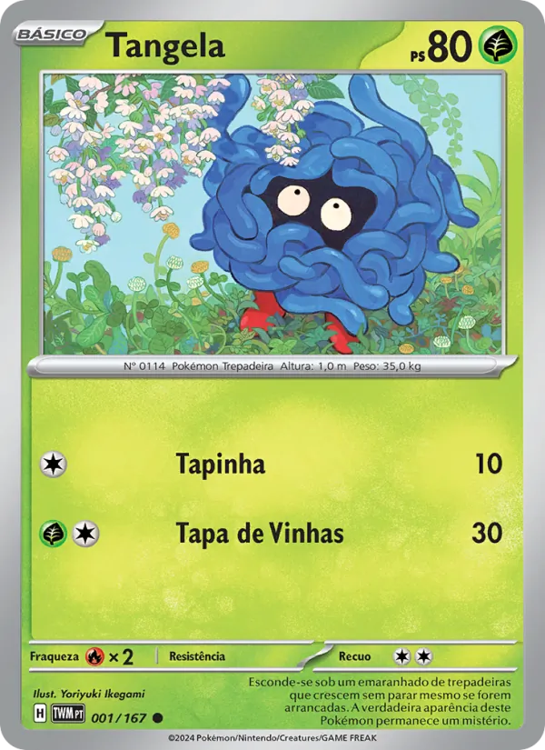 Tangela Máscaras do Crepúsculo 001/167