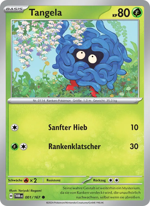 Tangela Maskerade im Zwielicht 001/167