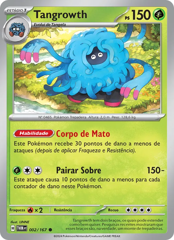 Tangrowth Máscaras do Crepúsculo 002/167