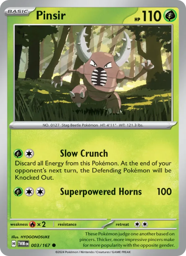 Pinsir Twilight Masquerade 003/167