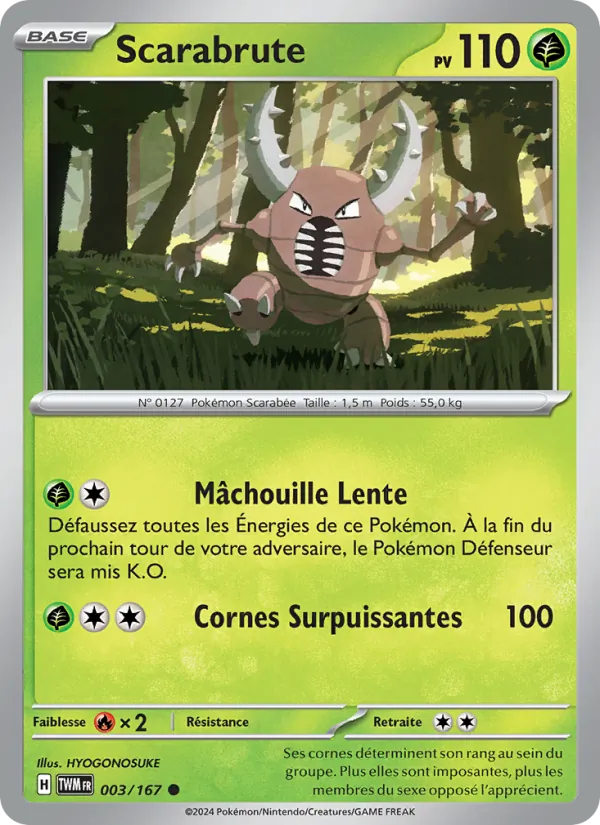Scarabrute Mascarade Crépusculaire 003/167