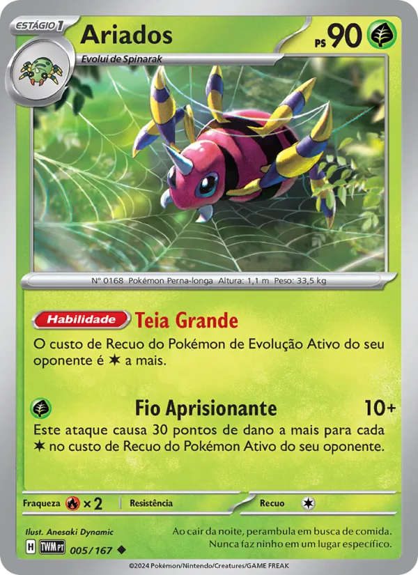 Ariados Máscaras do Crepúsculo 005/167
