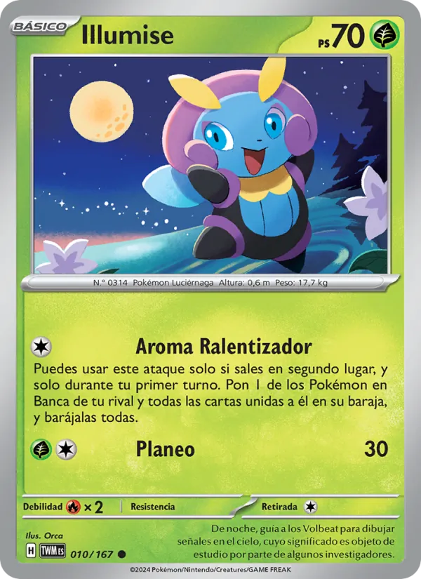 Illumise Mascarada Crepuscular 010/167