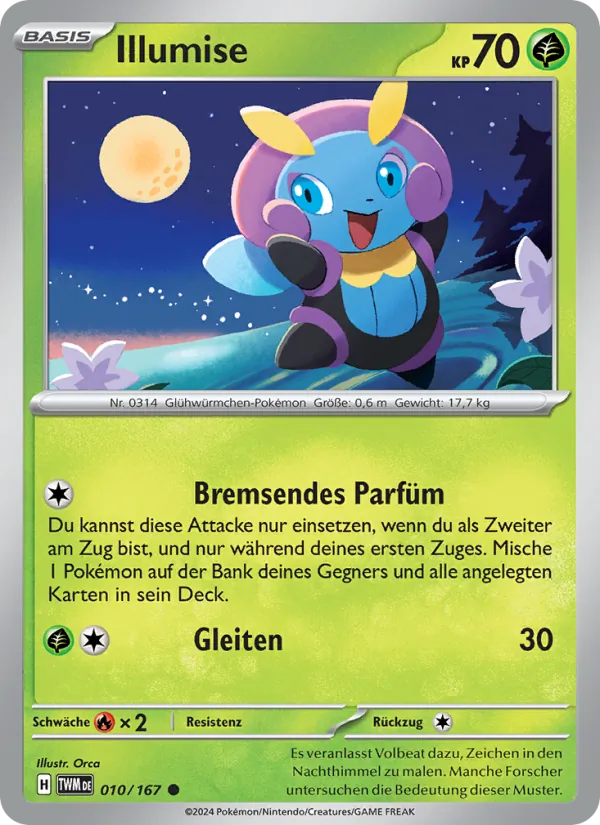 Illumise Maskerade im Zwielicht 010/167