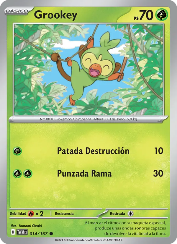 Grookey Mascarada Crepuscular 014/167