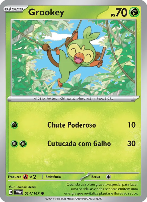 Grookey Máscaras do Crepúsculo 014/167
