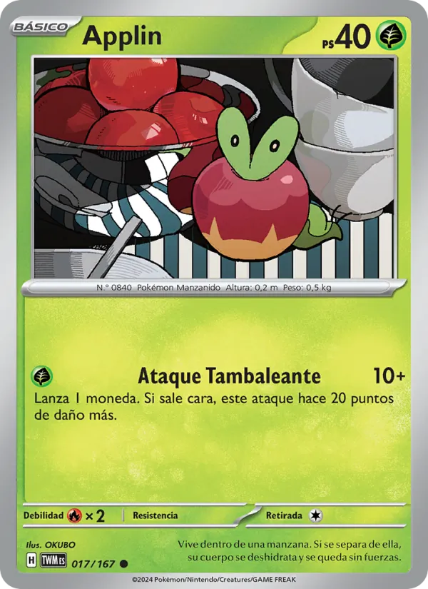 Applin Mascarada Crepuscular 017/167