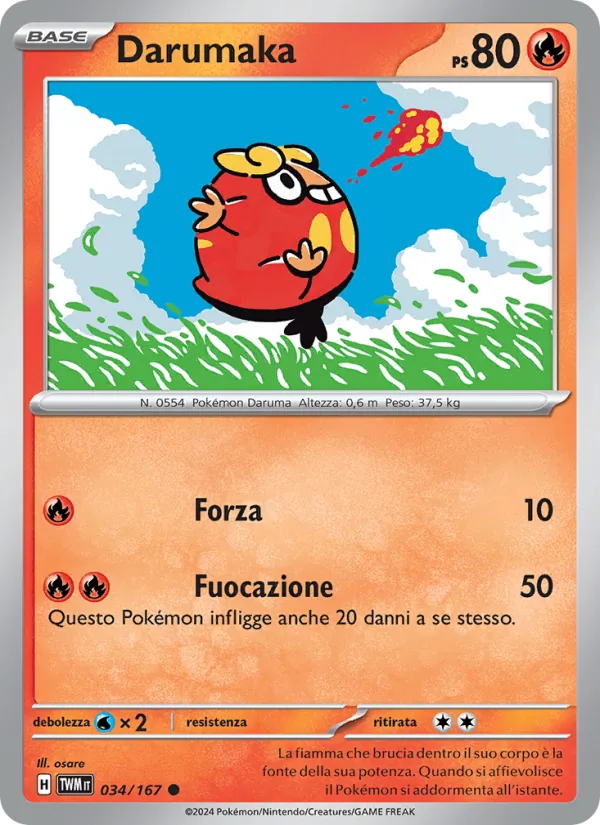 Darumaka Crepuscolo Mascherato 034/167