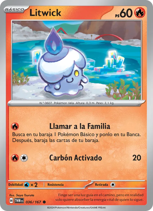 Litwick Mascarada Crepuscular 036/167