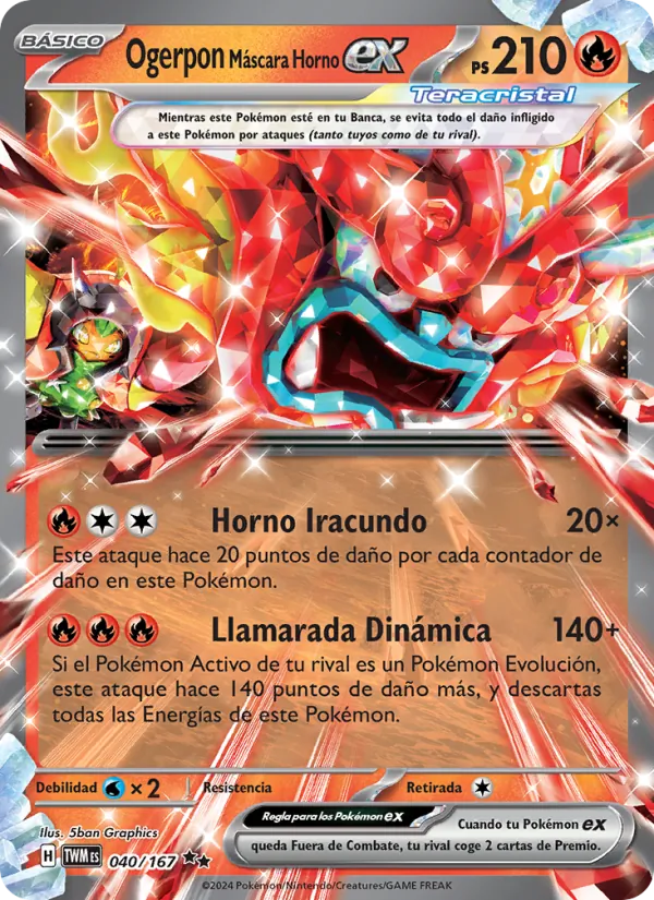 Ogerpon Máscara Horno ex Mascarada Crepuscular 040/167