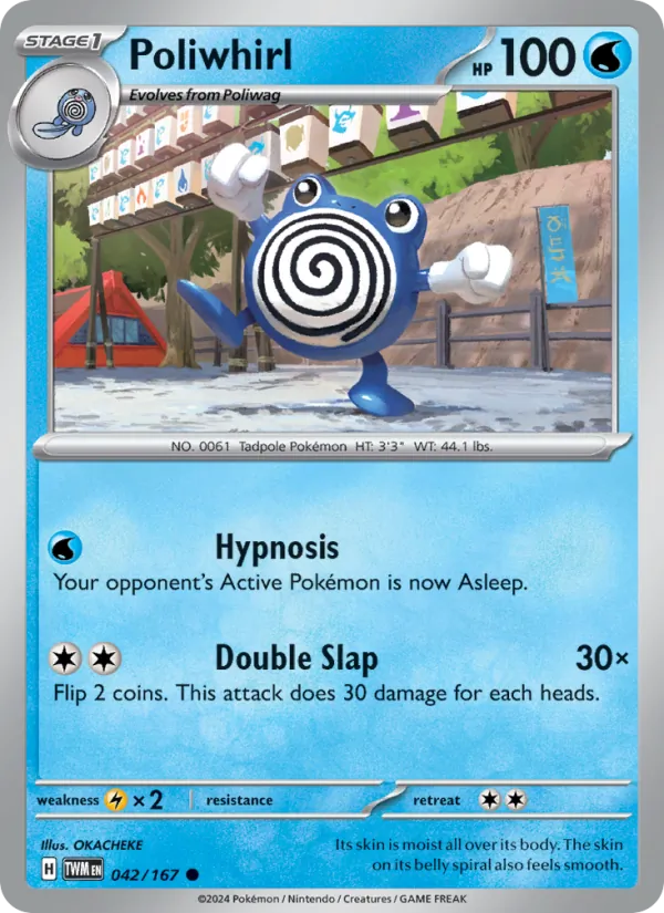 Poliwhirl Twilight Masquerade 042/167