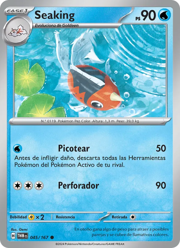 Seaking Mascarada Crepuscular 045/167