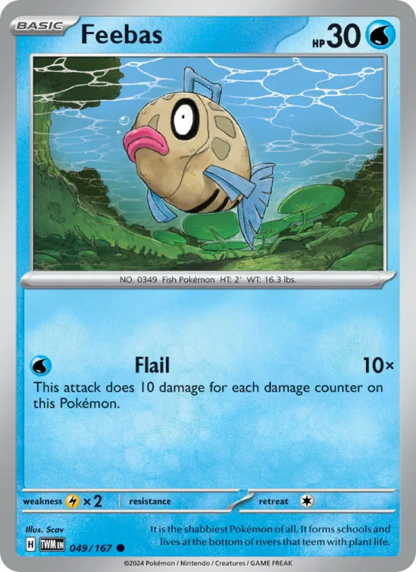 Feebas Twilight Masquerade 049/167