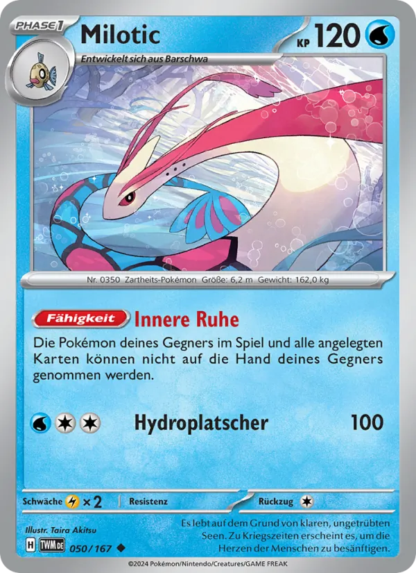 Milotic Maskerade im Zwielicht 050/167